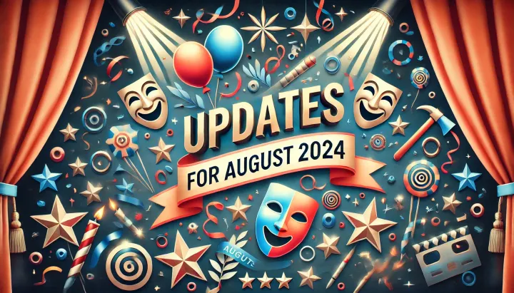 Updates for August 2024 🎉